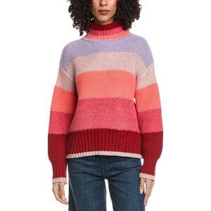 Fate Womens Chunky Knit Sweater, Orange
